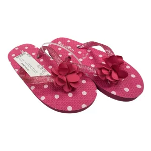 Joe Fresh Girl's Pink Flip Flops Size 11