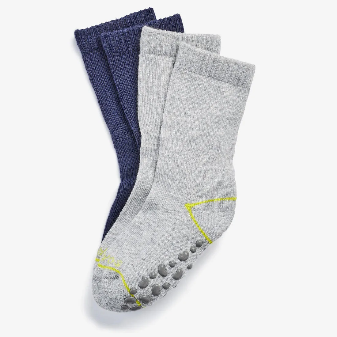 Kids' Non-Slip Socks Twin-Pack