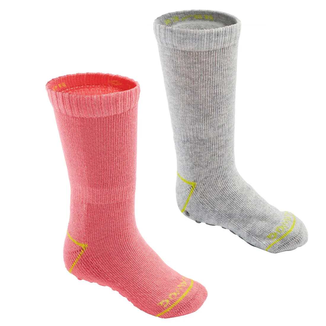 Kids' Non-Slip Socks Twin-Pack