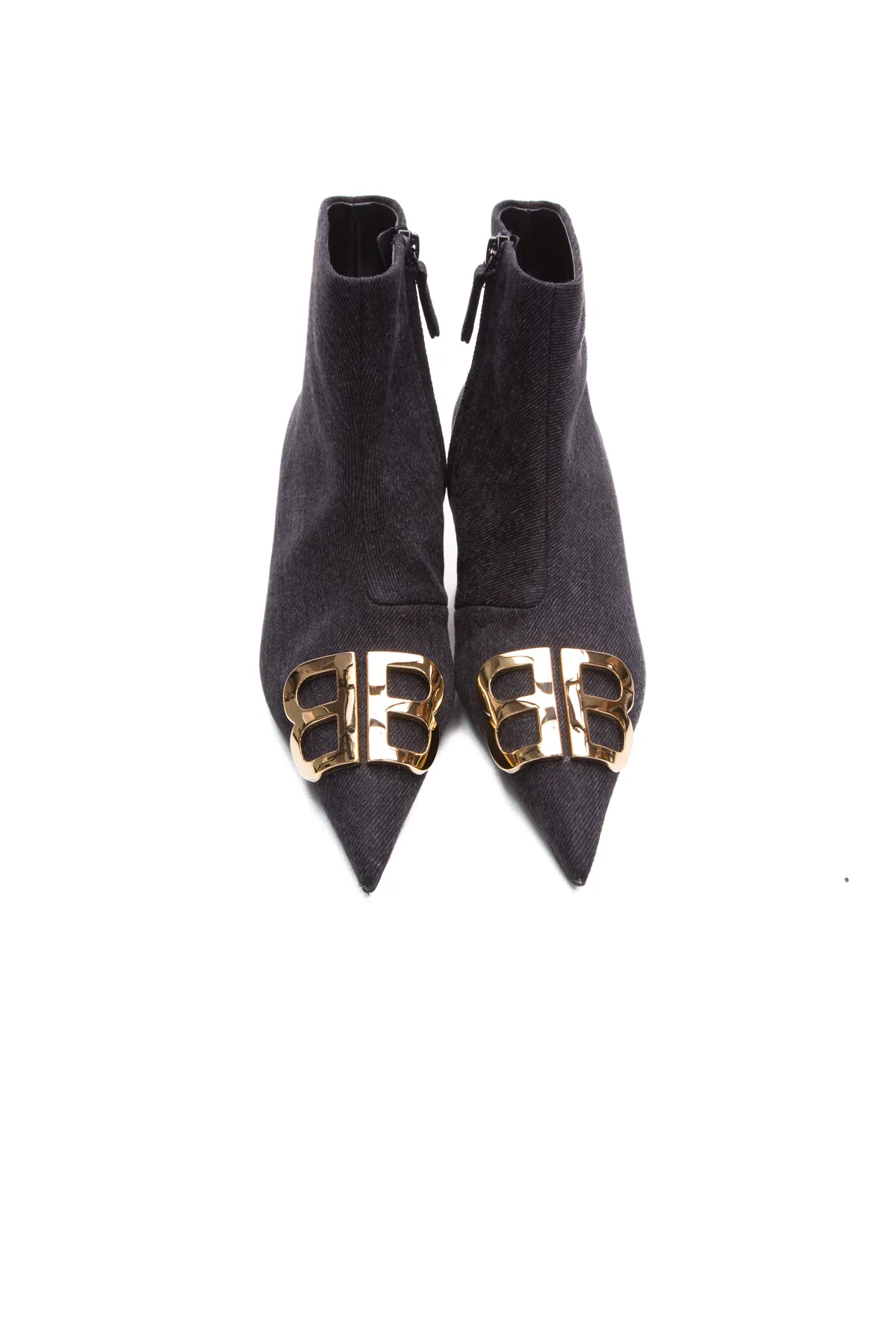 Knife Kitten Heel Booties - Size 35.5