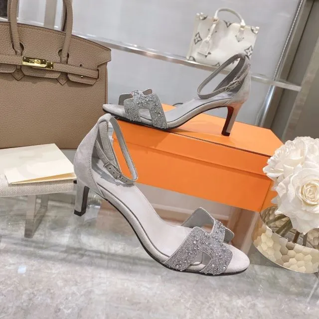 Ladies Shoes Open-Toes Buckle Strap Sandals