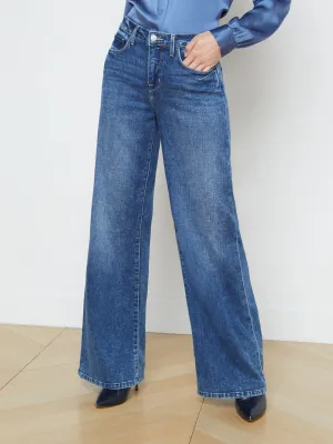 Lagence Alicent Sneaker Wide Leg Jean