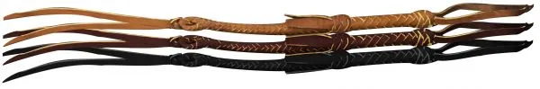 leather braided riding quirt