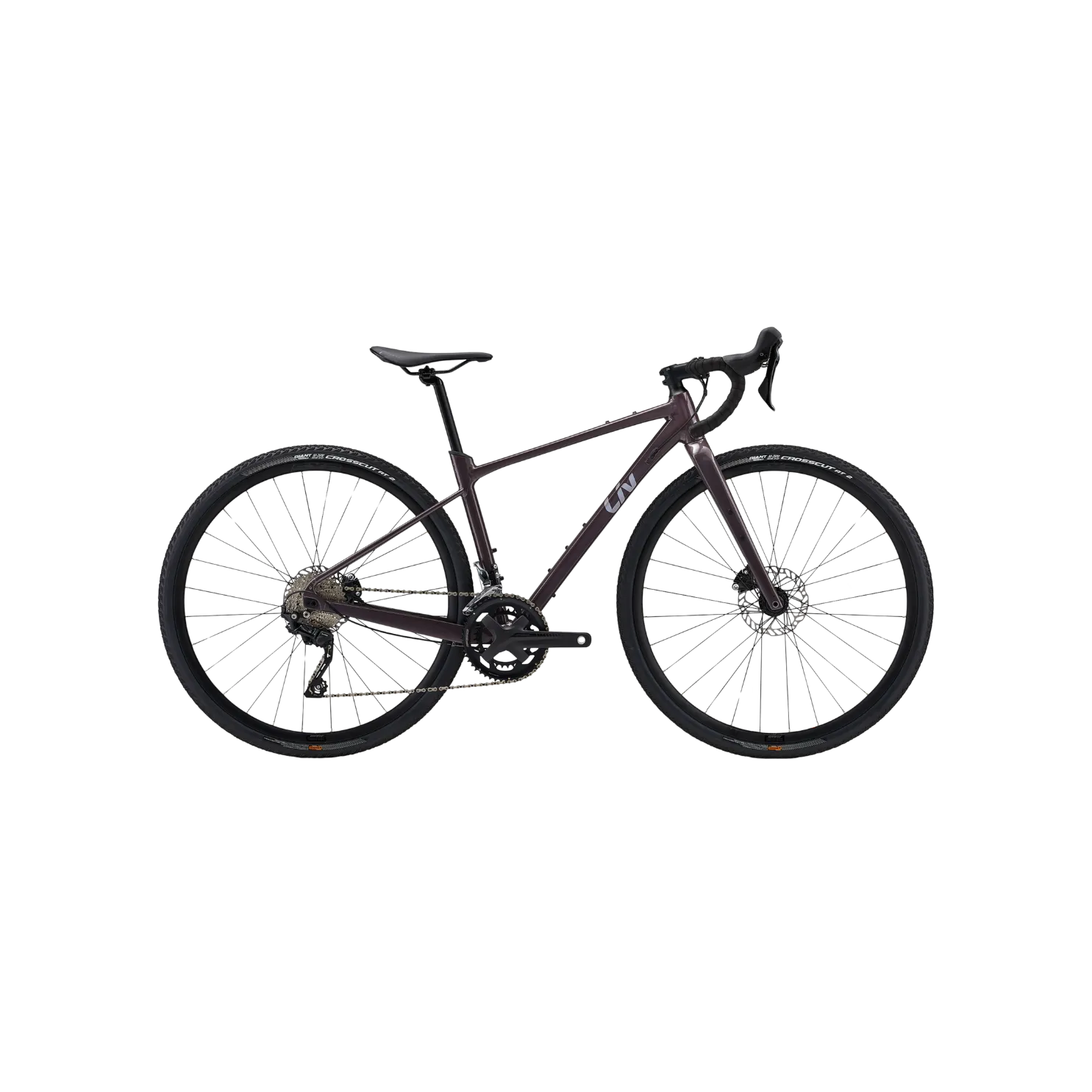 Liv Devote 1 Gravel Bike - Charcoal Plum