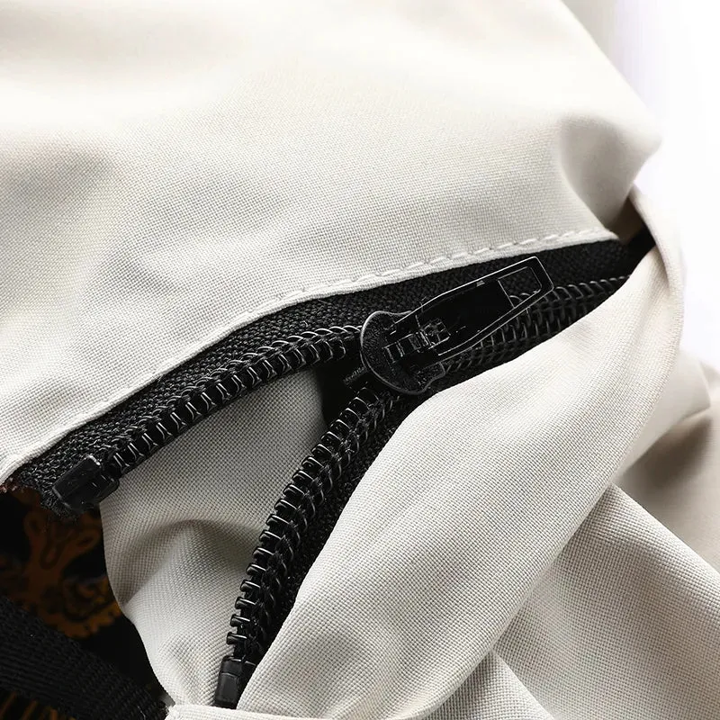 Men's Casual Windbreaker Hooded  Waterproof Outdoor Soft Jacket