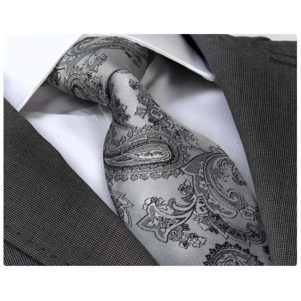 Men's Fashion Silk Neck Tie Gift Box