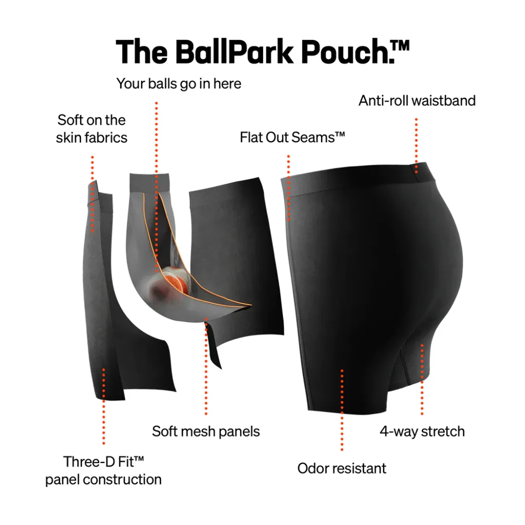 Men's Quest Quick Dry Mesh Boxer Brief 2 Pack