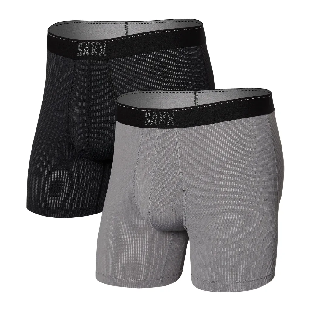Men's Quest Quick Dry Mesh Boxer Brief 2 Pack
