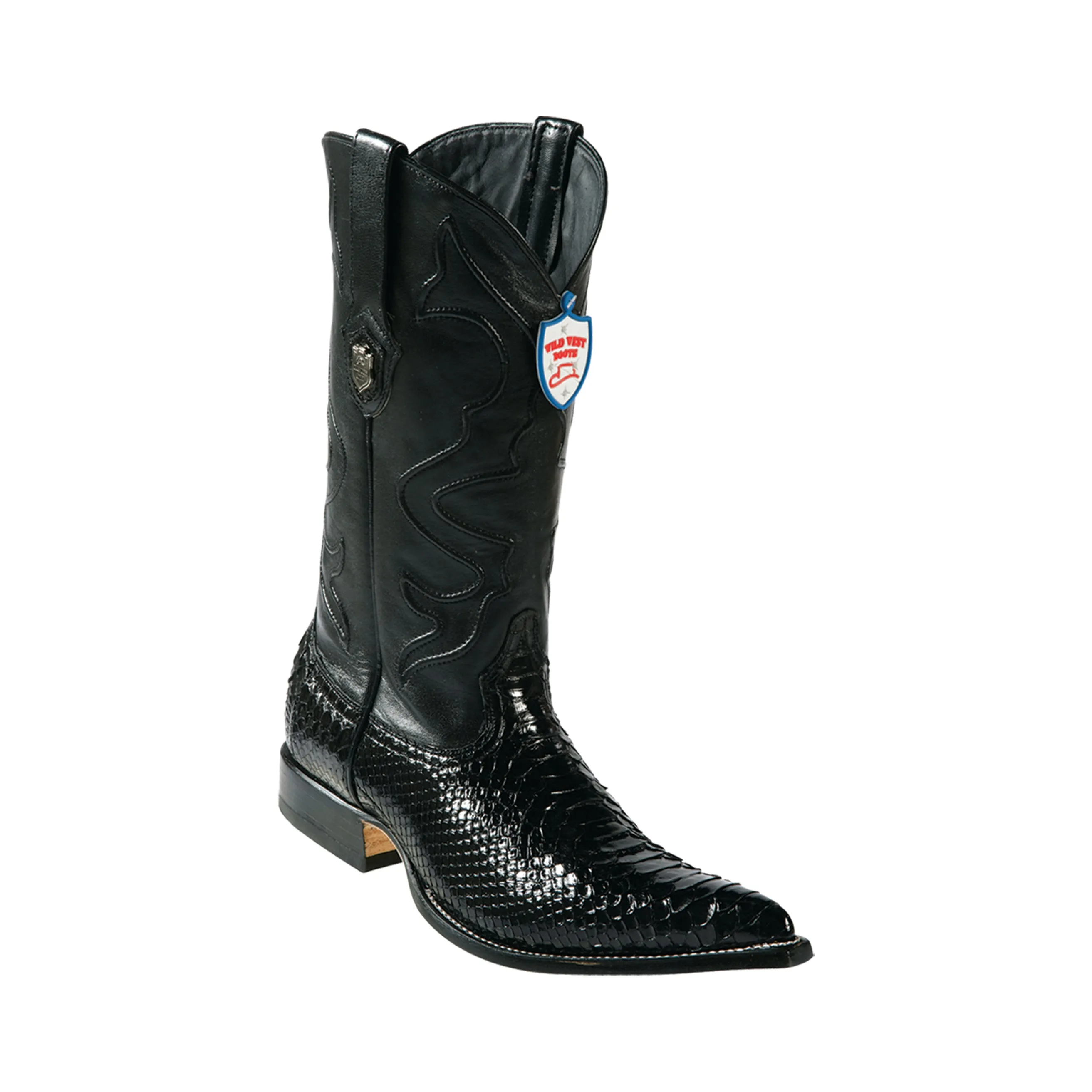 Men’s Wild West Python Boots 3x Toe