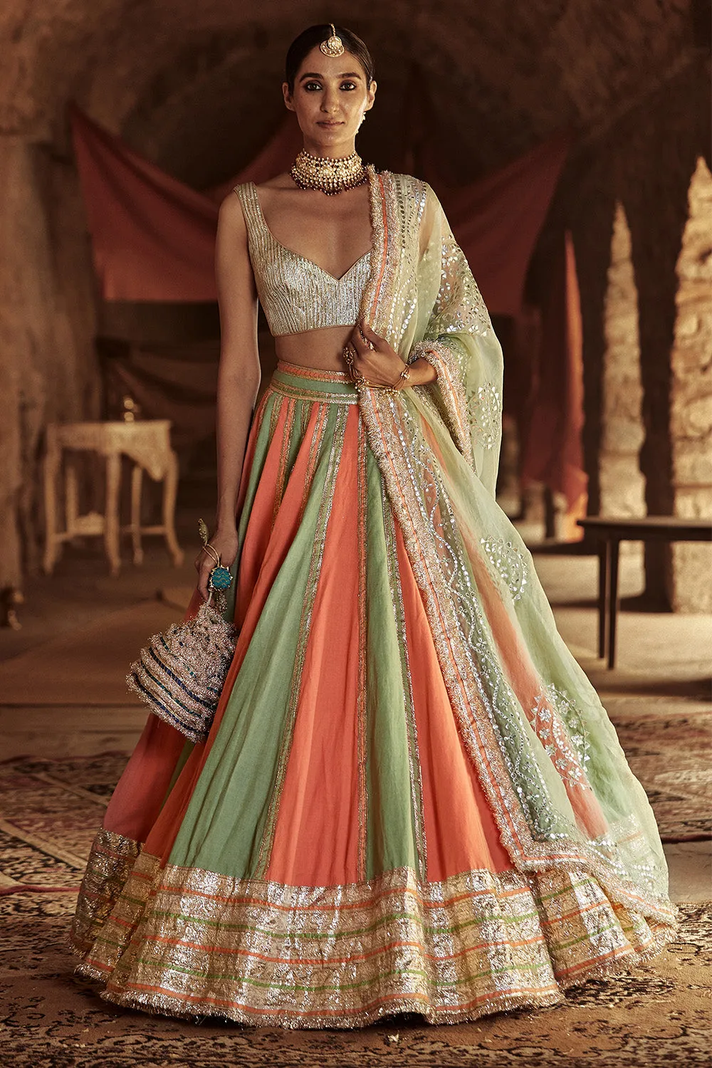Meraki Lehenga Set