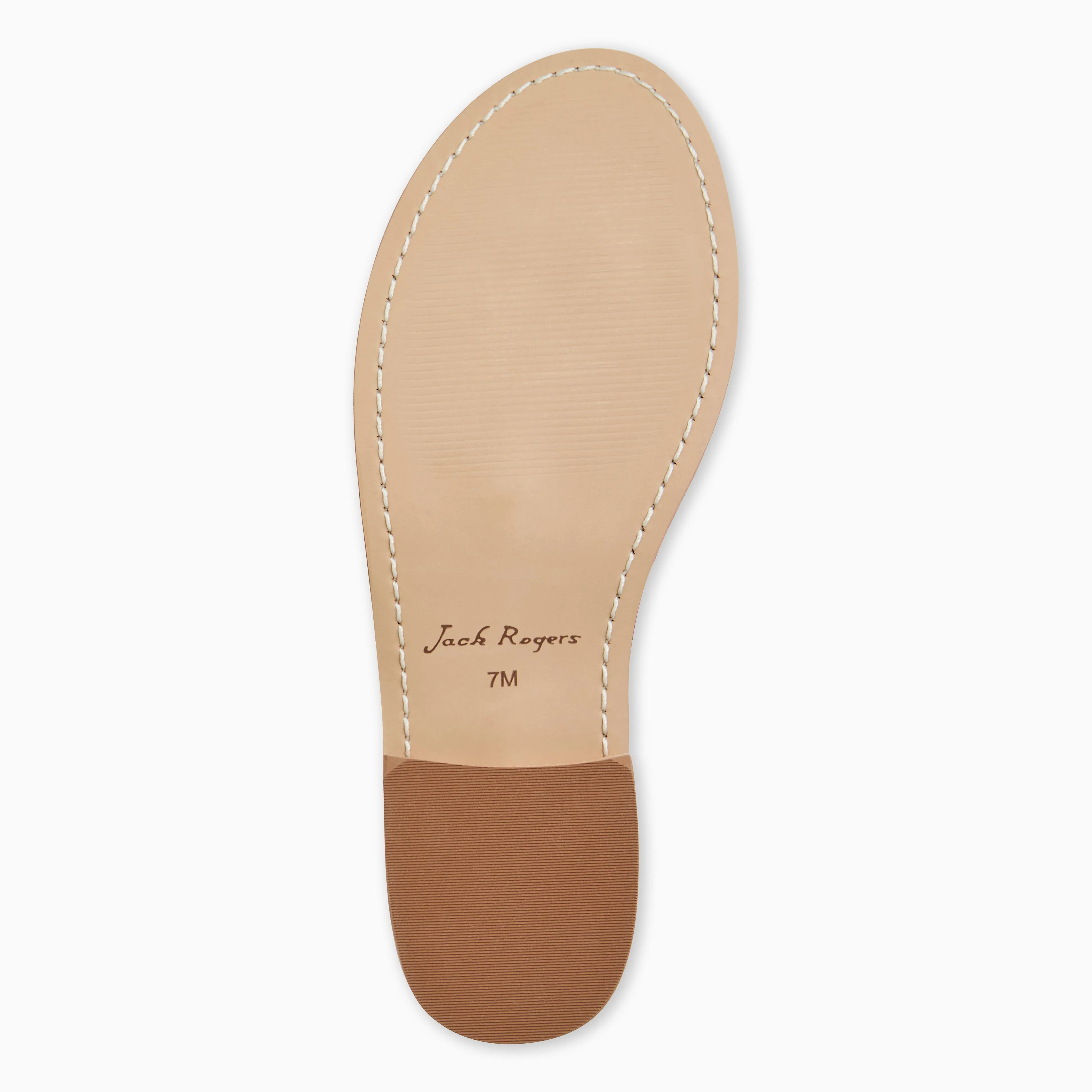 Metallic Jacks Flat Sandal