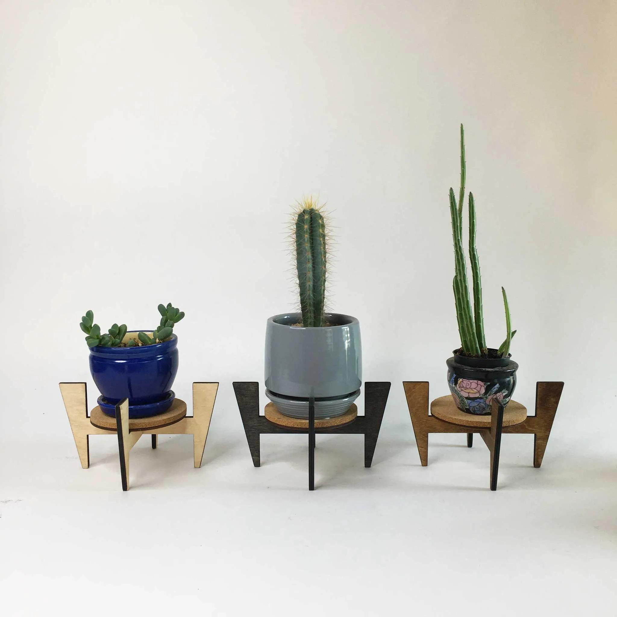Modular Plant Stand - Mid-century Modern