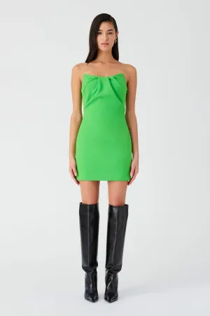 MORGAN CREPE MINI DRESS