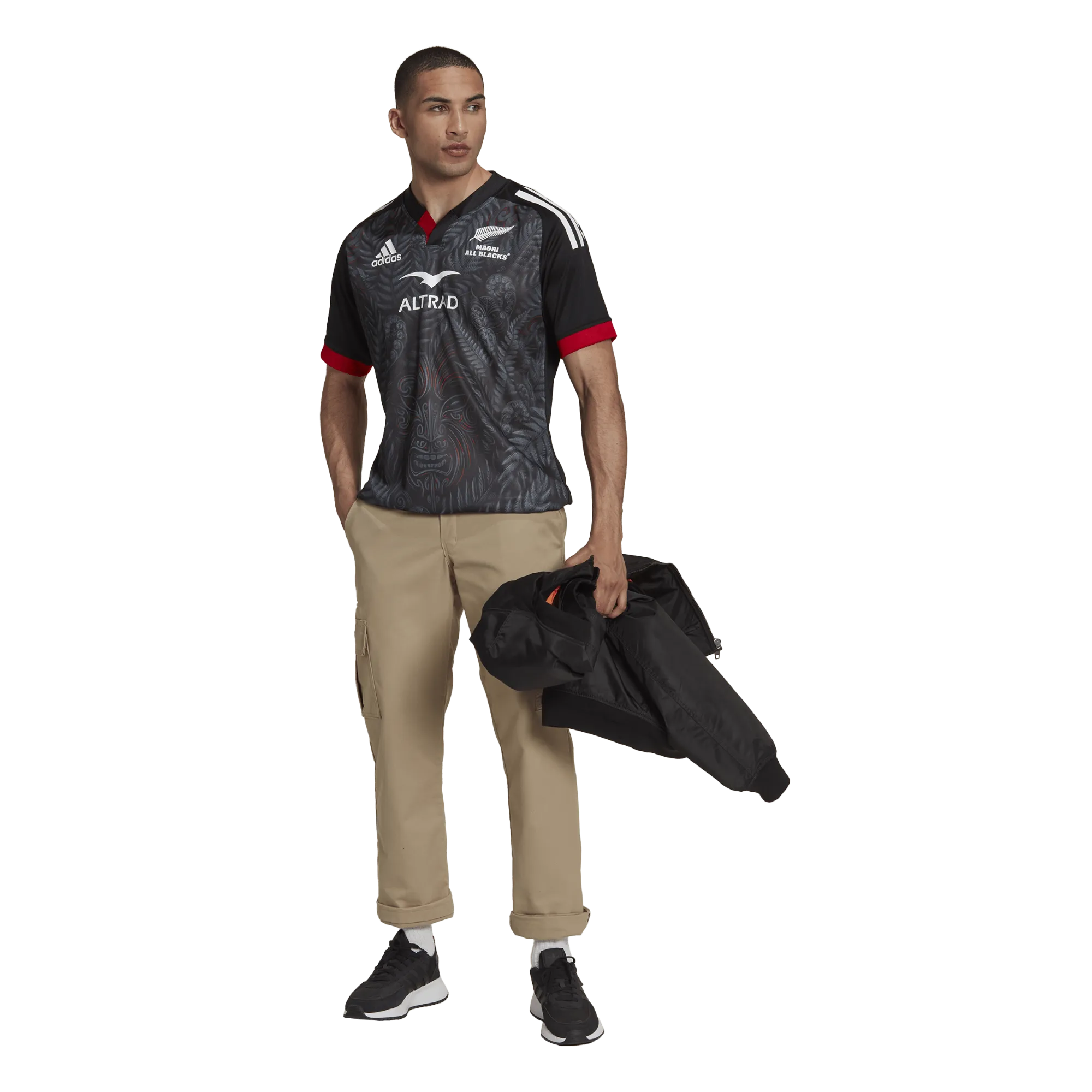 Māori All Blacks Home Supporters Jersey by adidas