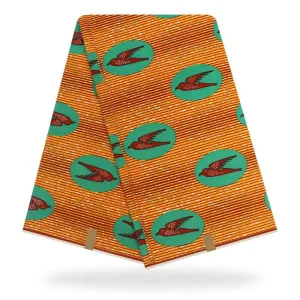 Multi Cultural Ethnic Original Traditional African Printed Cotton Wrapper