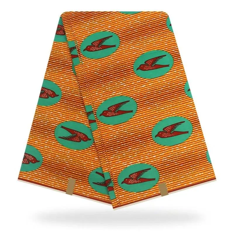 Multi Cultural Ethnic Original Traditional African Printed Cotton Wrapper