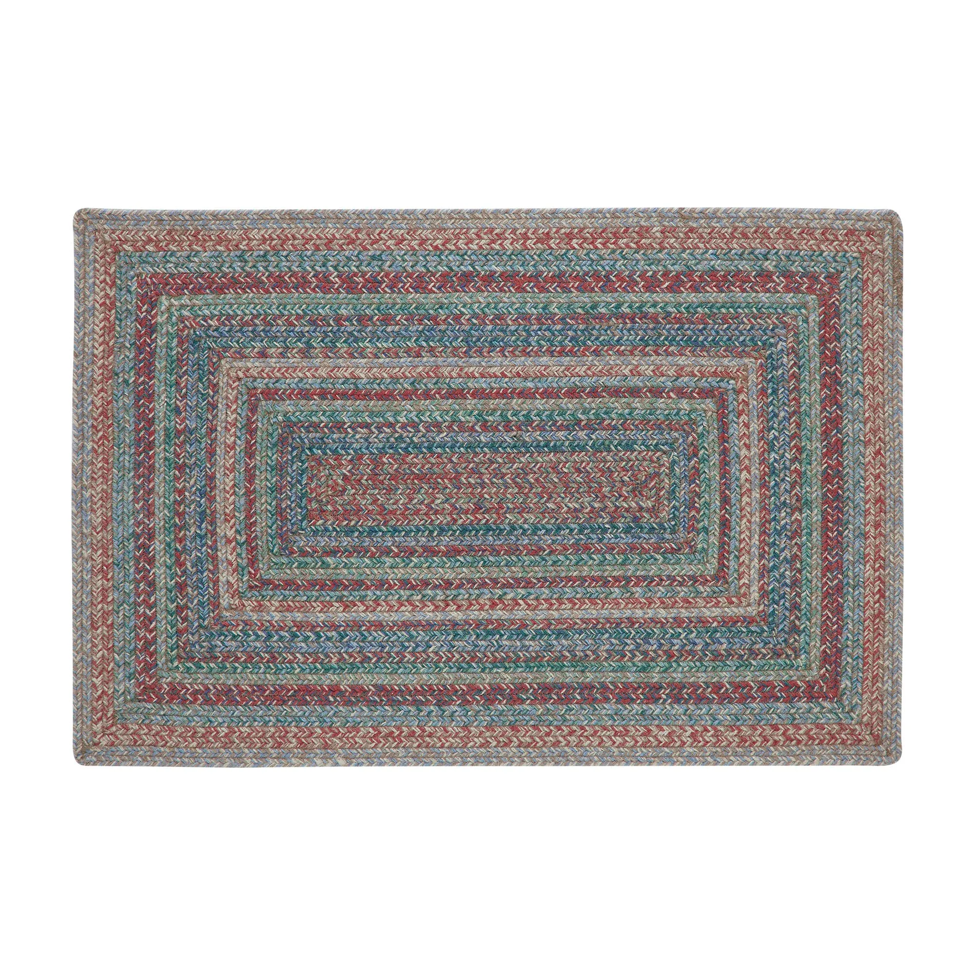 Multi Jute Braided Rug