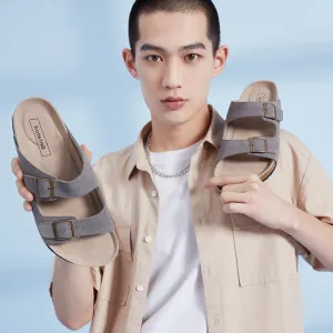 New Men's Cork Sandals Fashion Casual