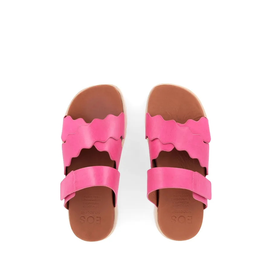NISSA - FUCHSIA LEATHER