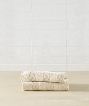 Noah Quick Dry Hand Towel - Set of 2