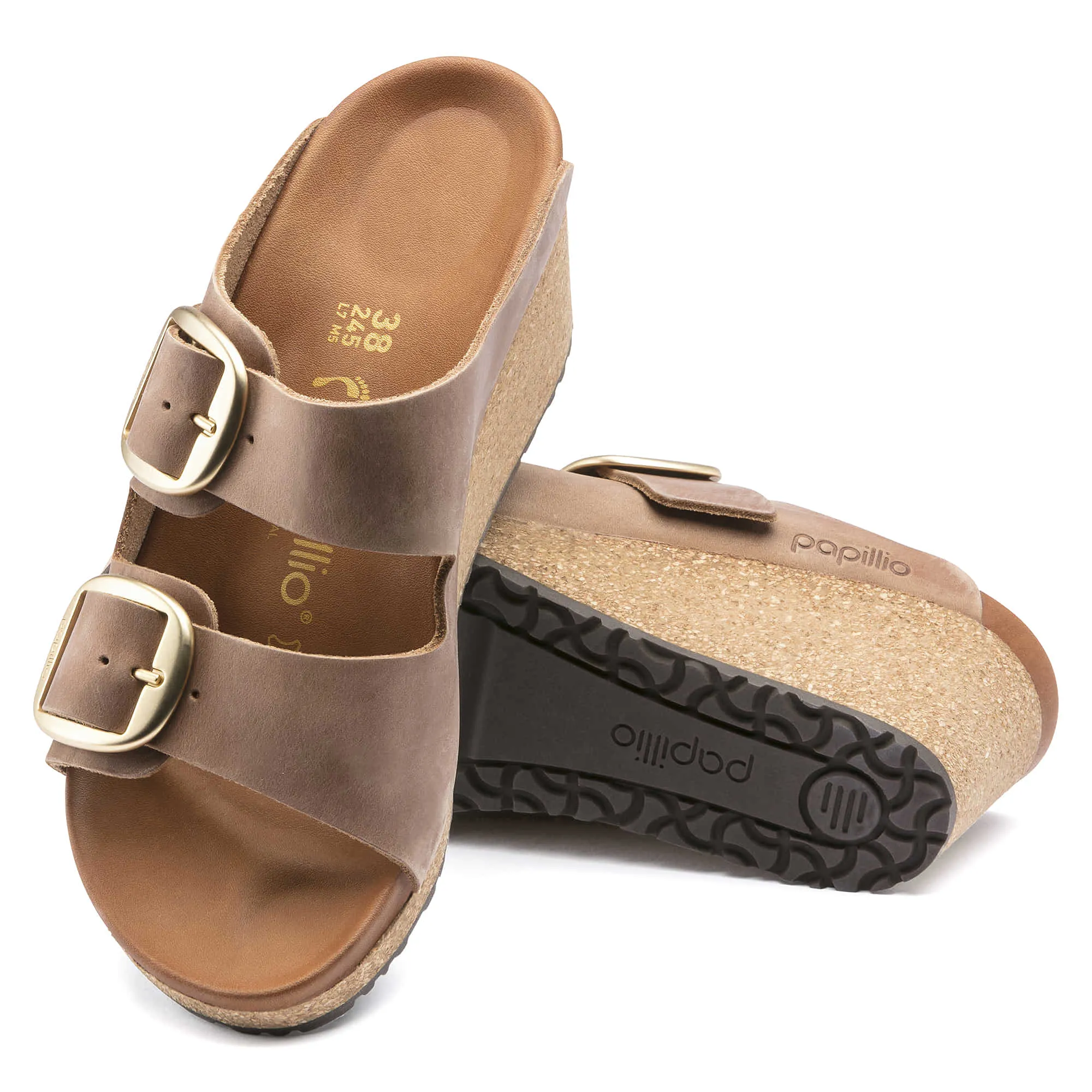 Nora Big Buckle Oiled Leather
