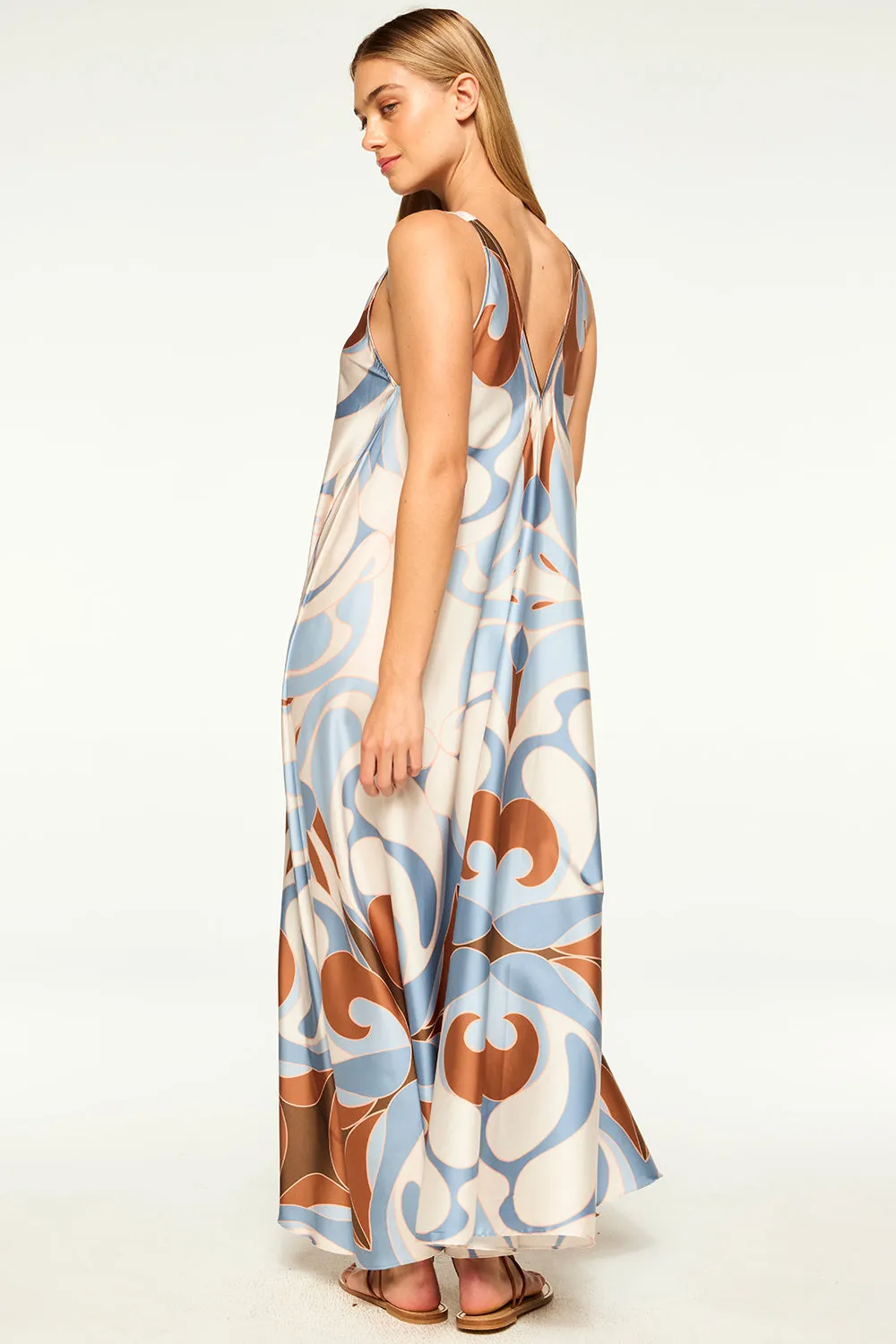 Notta Dress in Swans