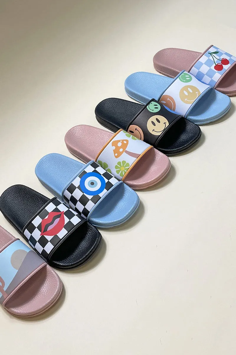 Novelty printed slides
