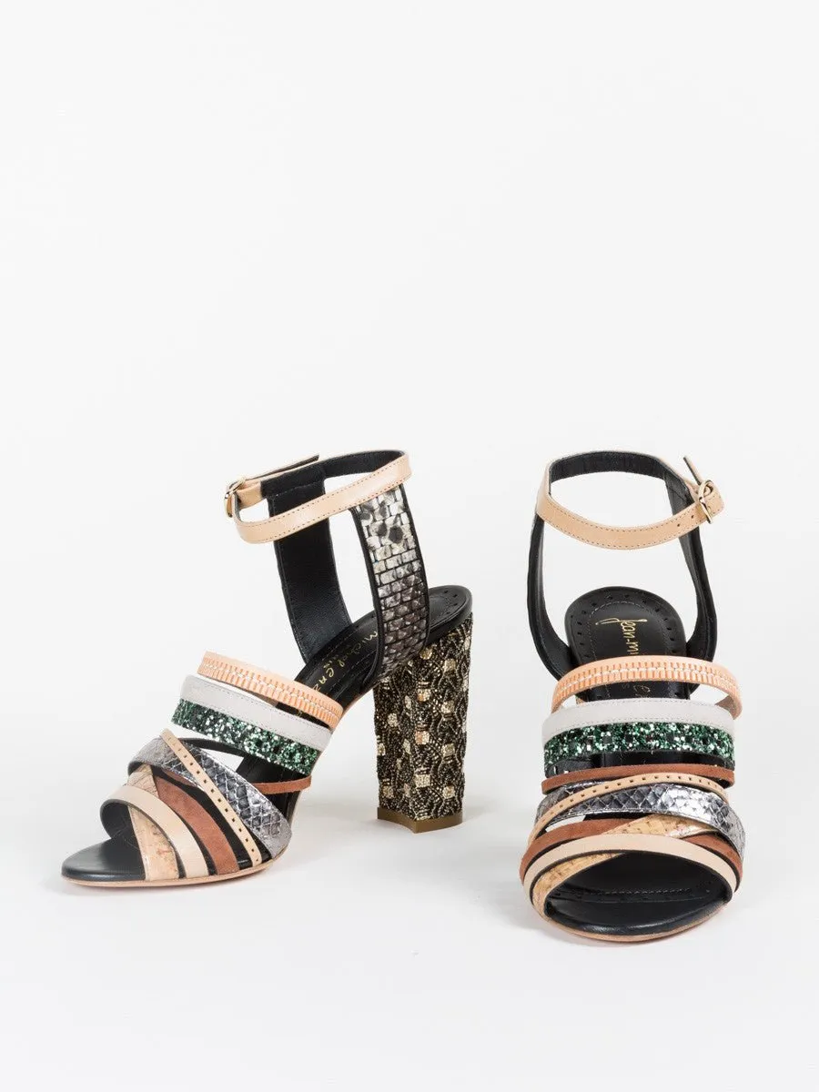 oscar multi-strap heel