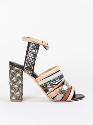 oscar multi-strap heel