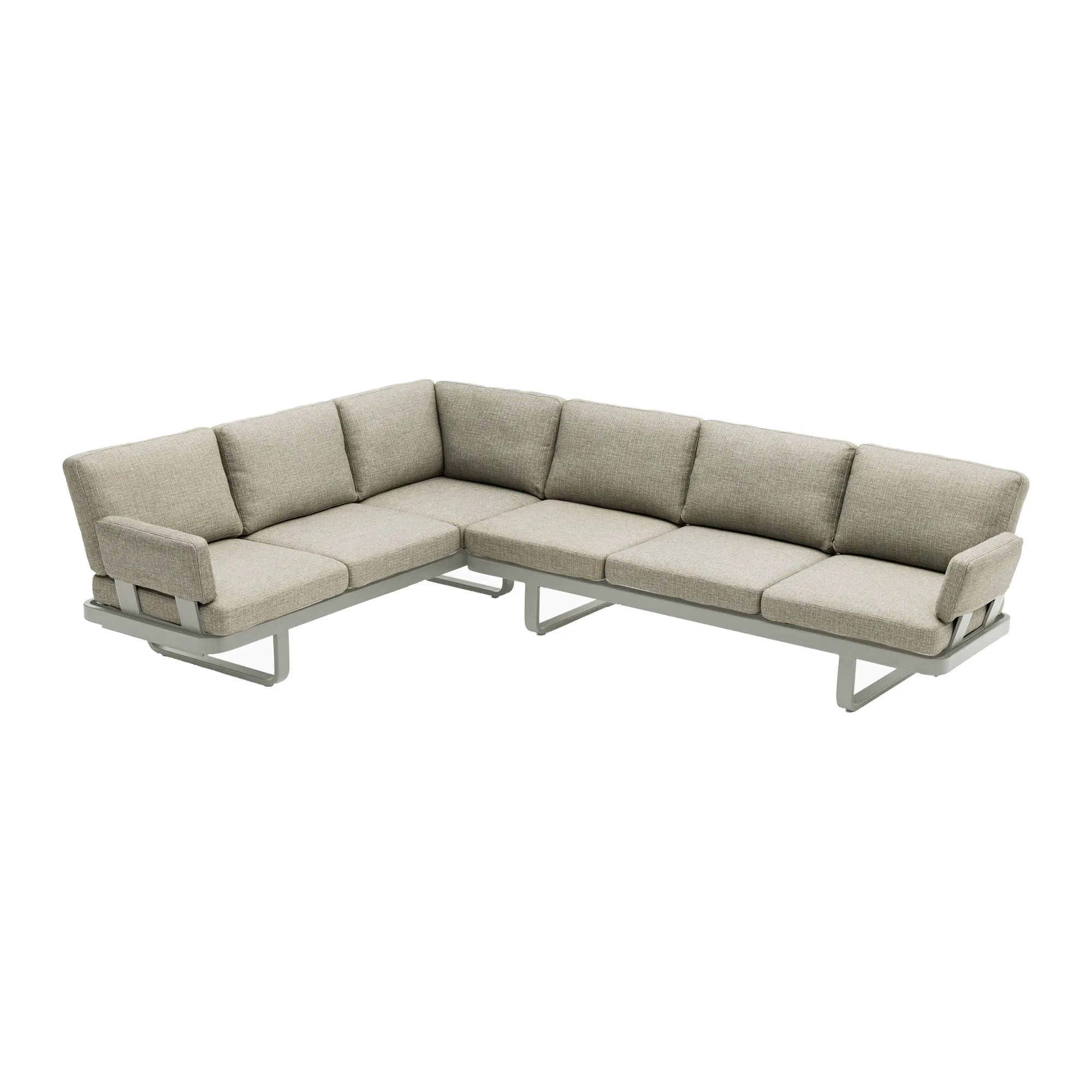 Otama Outdoor Corner Suite - White