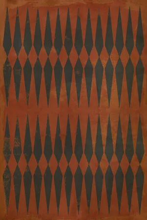 Pattern 08 "Venom" Vinyl Floorcloth - Spicher & Co.