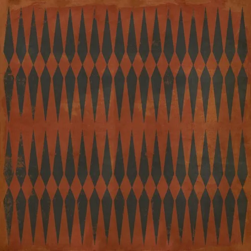 Pattern 08 "Venom" Vinyl Floorcloth - Spicher & Co.