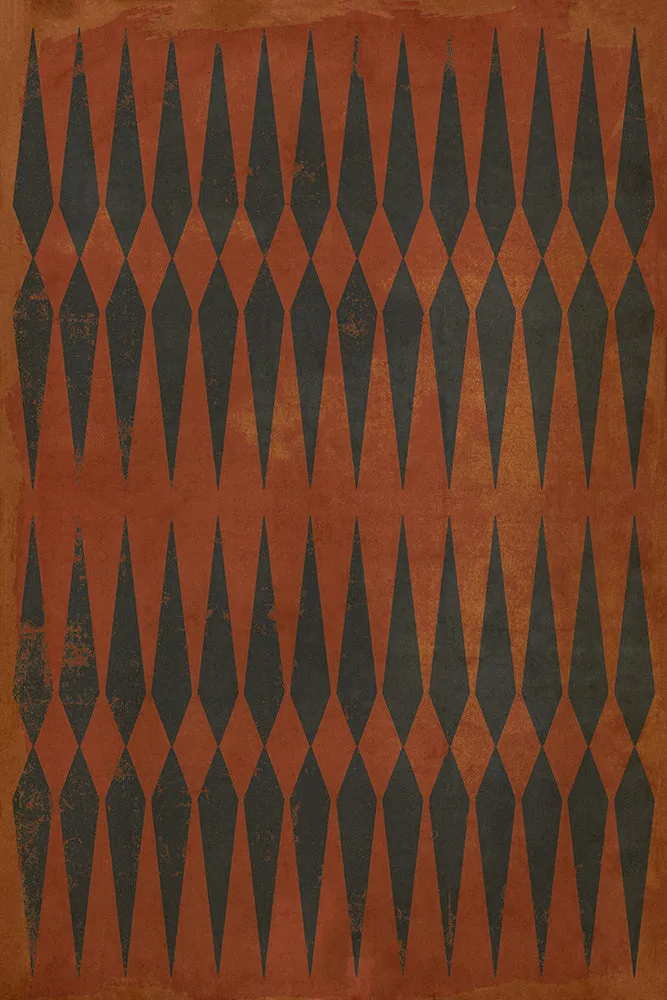 Pattern 08 "Venom" Vinyl Floorcloth - Spicher & Co.
