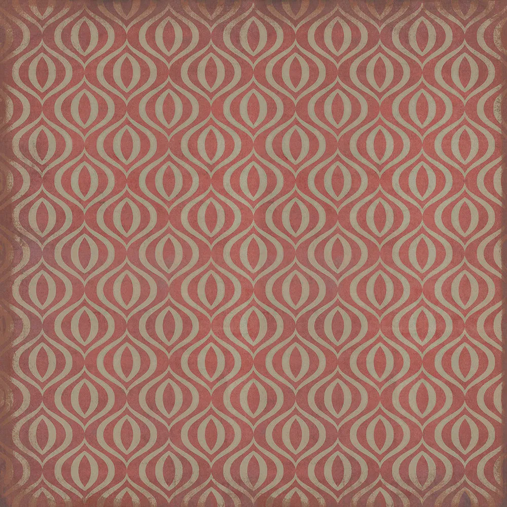 Pattern 15 "Genie" Vinyl Floorcloth - Spicher & Co.