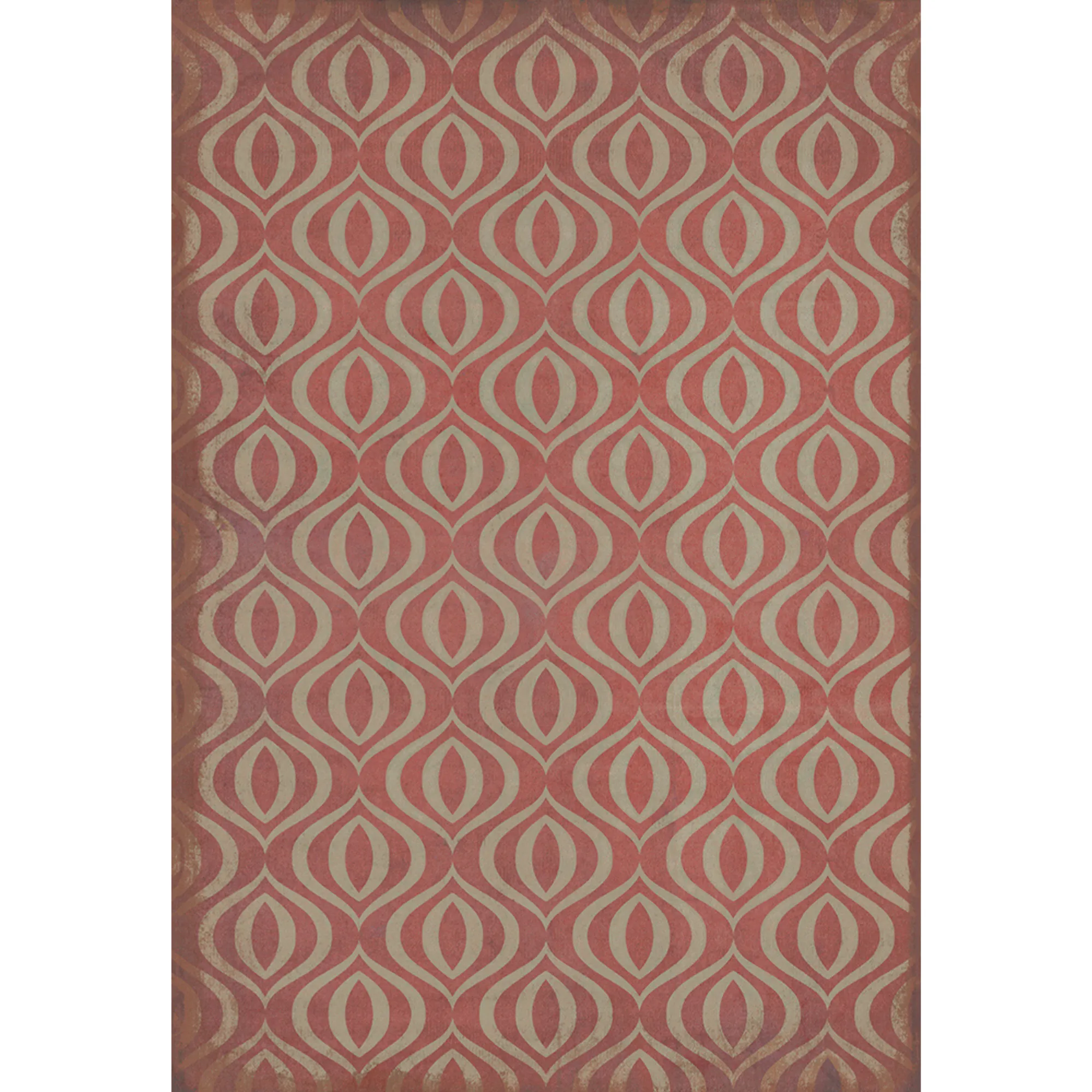 Pattern 15 "Genie" Vinyl Floorcloth - Spicher & Co.