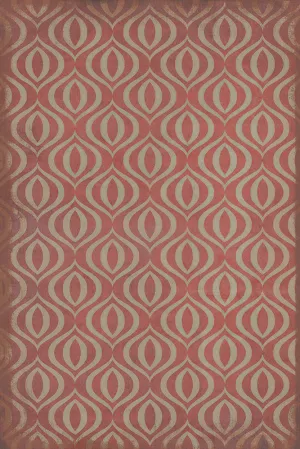 Pattern 15 "Genie" Vinyl Floorcloth - Spicher & Co.