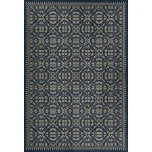 Pattern 21 "Bandersnatch" Vinyl Floorcloth - Spicher & Co.