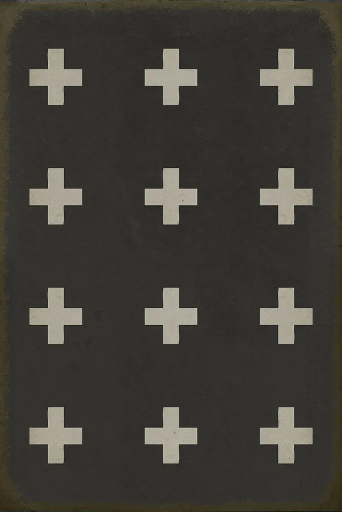 Pattern 24 "Ionia" Vinyl Floorcloth - Spicher & Co.