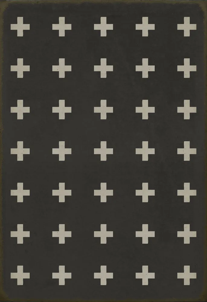 Pattern 24 "Ionia" Vinyl Floorcloth - Spicher & Co.