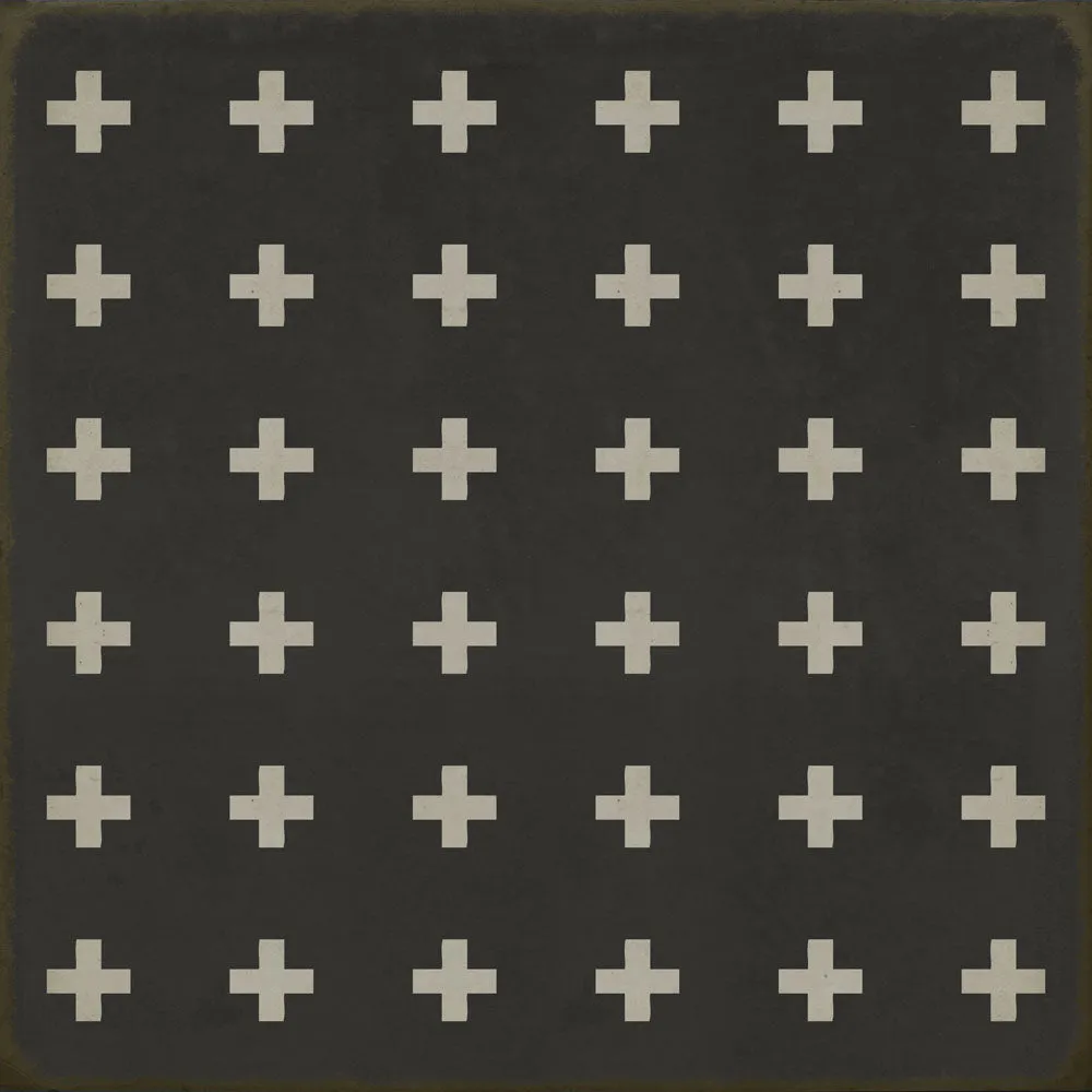 Pattern 24 "Ionia" Vinyl Floorcloth - Spicher & Co.