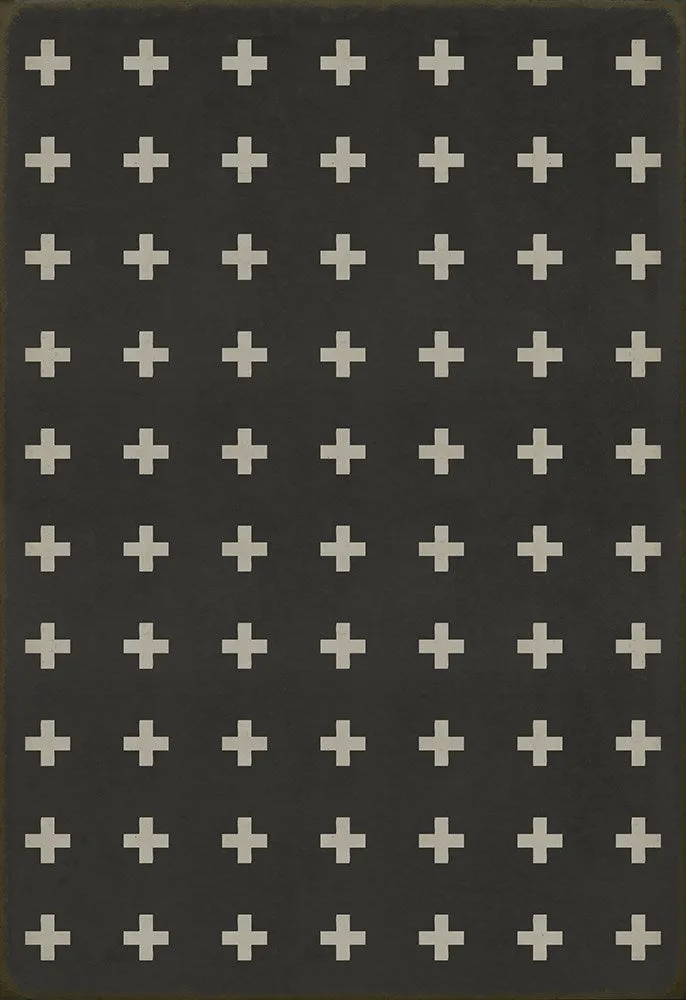Pattern 24 "Ionia" Vinyl Floorcloth - Spicher & Co.