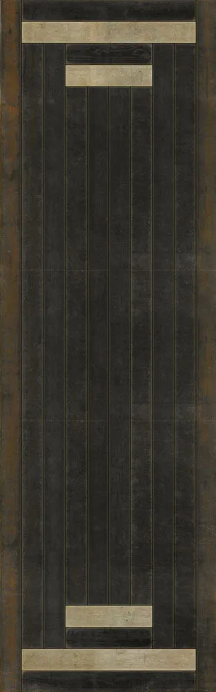Pattern 30 "Han" Vinyl Floorcloth - Spicher & Co.