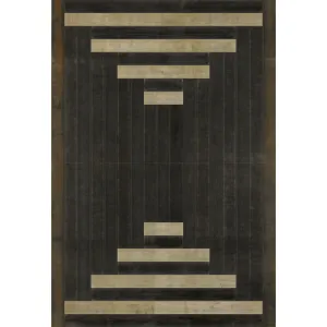 Pattern 30 "Han" Vinyl Floorcloth - Spicher & Co.