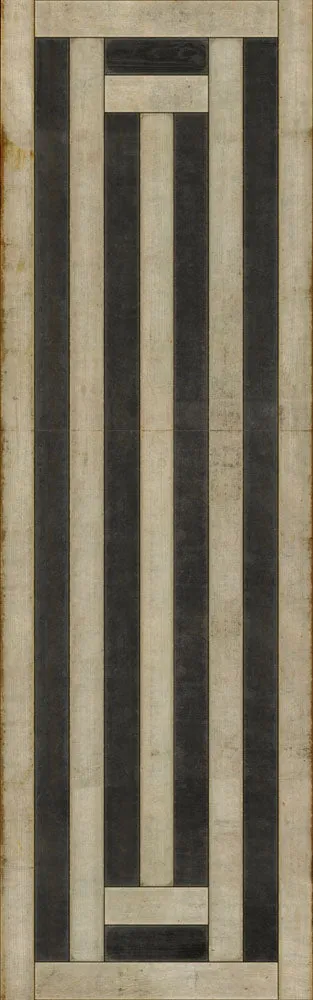 Pattern 30 "Jin" Vinyl Floorcloth - Spicher & Co.