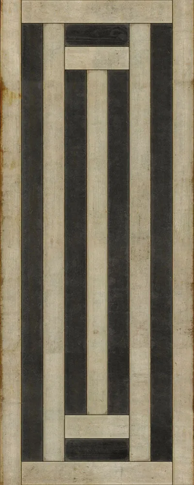 Pattern 30 "Jin" Vinyl Floorcloth - Spicher & Co.