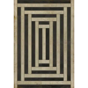 Pattern 30 "Ming" Vinyl Floorcloth - Spicher & Co.