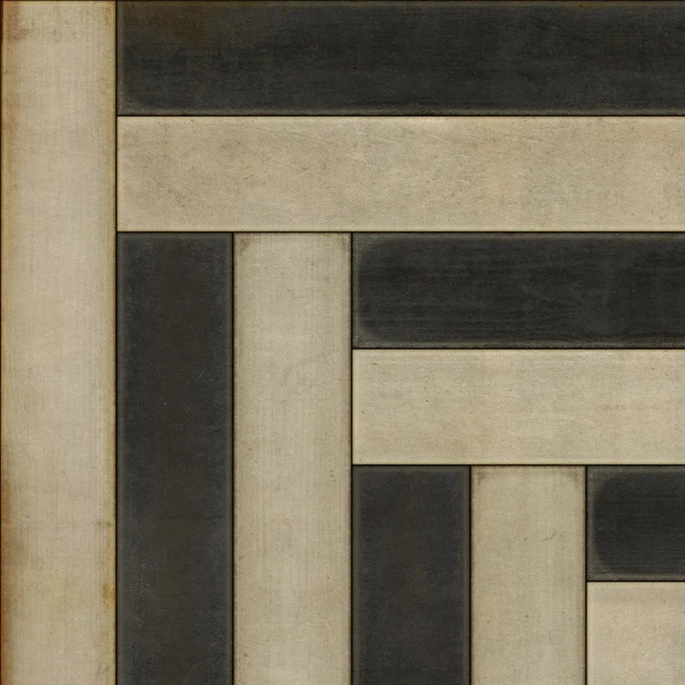Pattern 30 "Ming" Vinyl Floorcloth - Spicher & Co.