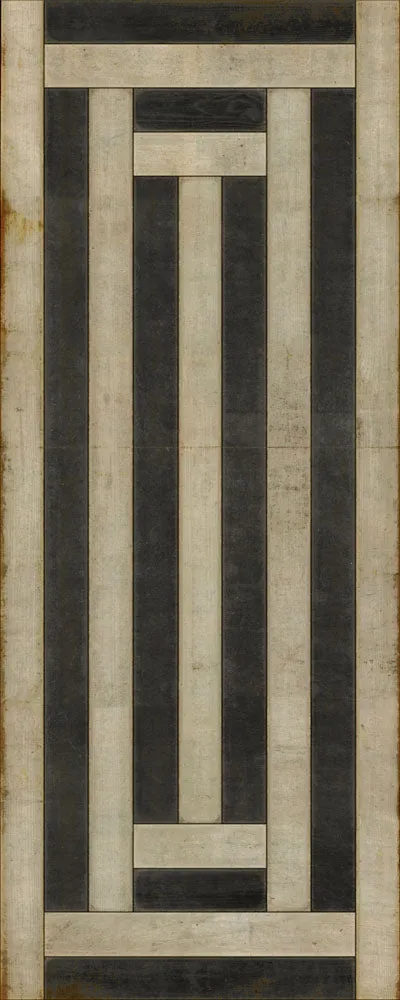 Pattern 30 "Ming" Vinyl Floorcloth - Spicher & Co.