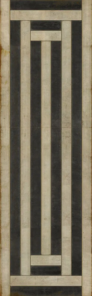 Pattern 30 "Ming" Vinyl Floorcloth - Spicher & Co.