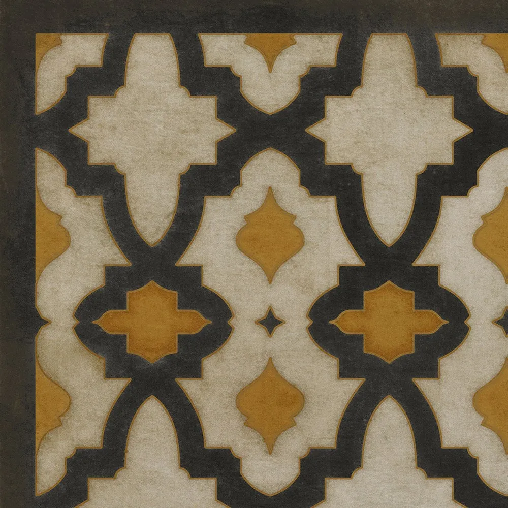 Pattern 31 "Rajha" Vinyl Floorcloth - Spicher & Co.